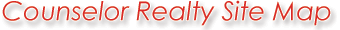 Counselor Realty Sitemap